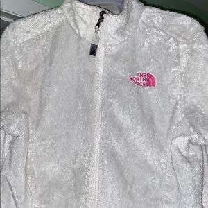 north face jacket with breast cancer symbol